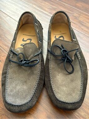 Brooks Brothers Brown Suede Driving Loafers